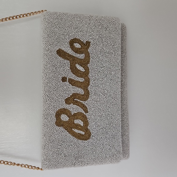 Bride Beaded Bag - Picture 2 of 3